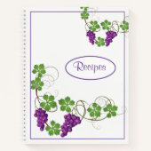 Carnet de recette (Devant)