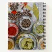 Carnet de recette avec assaisonnement (Dos)