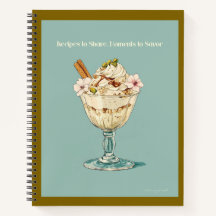 Carnet De Recette Avec Crème De Glace