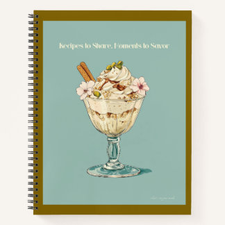 Carnet De Recette Avec Crème De Glace