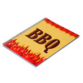 Carnet de recette BBQ Red Flames (Côté gauche)