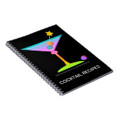 Carnet de recette de cocktail de martini (Côté Droit)