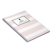Carnet de recette de cuisson personnalisable Blush (Côté Droit)