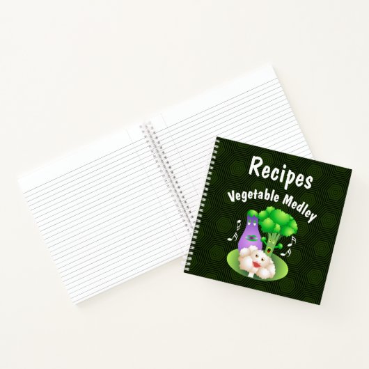 Carnet de recette de Medley de légumes (Intérieur)
