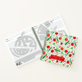 Carnet de recette de Motif végétal personnalisé (Intérieur)