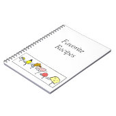 Carnet de recette des aliments Vintages personnali (Côté gauche)