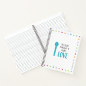 Carnet de recette ou Journal pour écrire des recet (Intérieur)