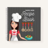 Carnet de recette personnalisé (Devant)