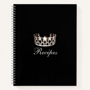 Carnet de recette personnalisée Miss USA Silver Cr