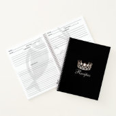 Carnet de recette personnalisée Miss USA Silver Cr (Intérieur)