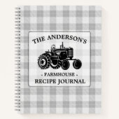 Carnet de recette Plaid de la ferme familiale (Devant)