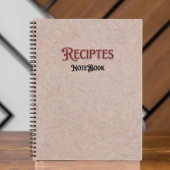 Carnet de recette pour GoodNotes