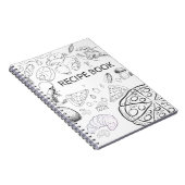 Carnet de RECETTE Spirale (Côté Droit)