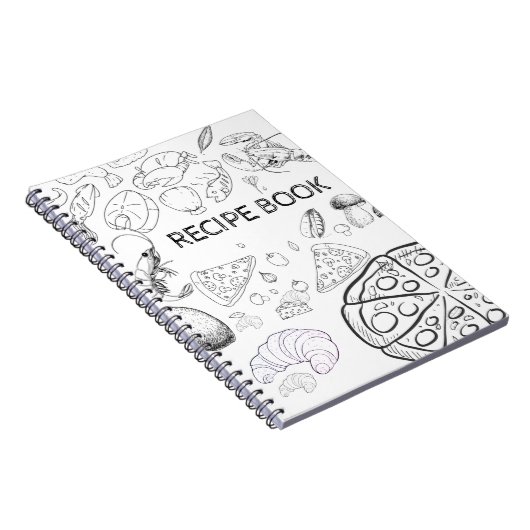 Carnet de RECETTE Spirale (Côté Droit)