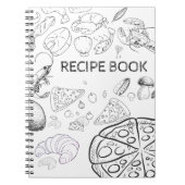 Carnet de RECETTE Spirale (Devant)
