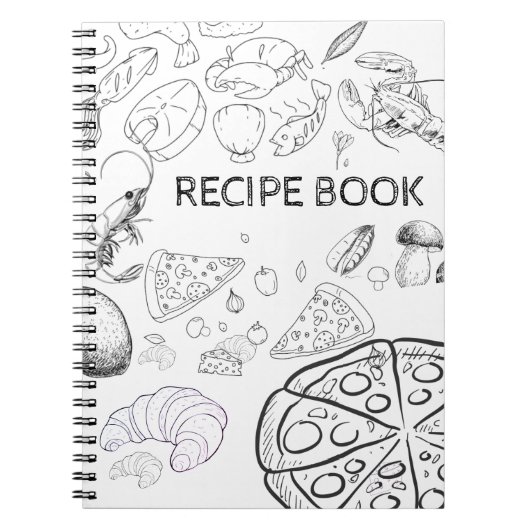 Carnet de RECETTE Spirale (Devant)