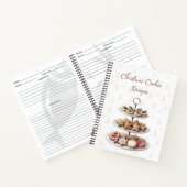 Carnet de recettes de biscuits de Noël (Intérieur)