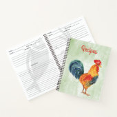 Carnet de recettes de coq (Intérieur)