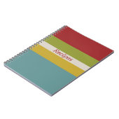 Carnet de recettes de cuisine heureux (Côté gauche)