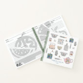 Carnet de recettes de cuisine personnalisée (Intérieur)