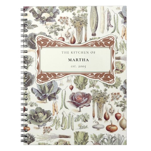 Carnet de recettes de cuisine végétale d'Adolphe M (Devant)