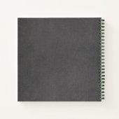 Carnet de recettes de dessin alimentaire personnal (Dos)