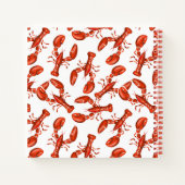 Carnet de recettes de fruits de mer personnalisé d (Dos)