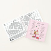 Carnet de recettes de gâteau aux colibris (Intérieur)