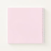 Carnet de recettes de gâteau aux colibris (Dos)