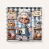 Carnet de recettes de grand-mère et de dessert (Devant)