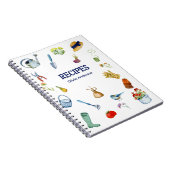 Carnet de recettes de jardinage aquarelle (Côté Droit)