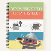 Carnet de recettes de livre de cuisine personnel d (Devant)