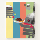 Carnet de recettes de livre de cuisine personnel d (Dos)