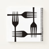 carnet de recettes de livre de cuisine personnel d (Dos)