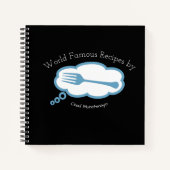 carnet de recettes de livre de cuisine personnel d (Devant)