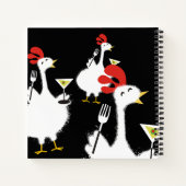 Carnet de recettes de livre de cuisine personnel m (Dos)