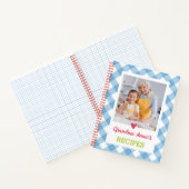 Carnet de recettes de livre de recettes personnali (Intérieur)