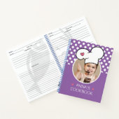 Carnet de recettes de livre de recettes personnali (Intérieur)