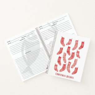 Carnet de recettes de Noël nordique sur mesure
