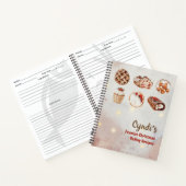 Carnet de recettes de pâtisserie de Noël (Intérieur)