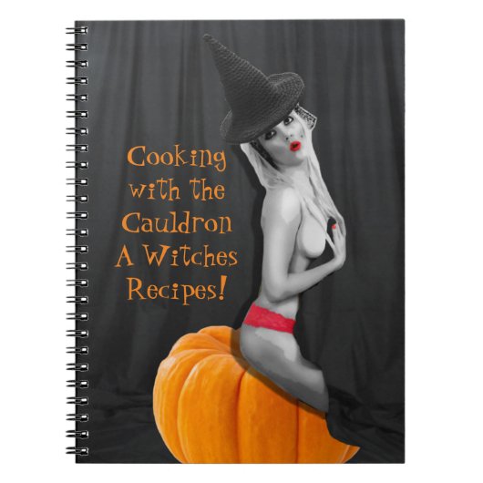 Carnet de Recettes de Sorcières Mémes Drôles Journ (Devant)