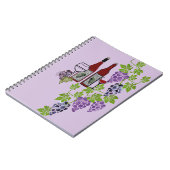 Carnet de recettes de vin et de dégustation (Côté gauche)
