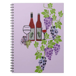 Carnet de recettes de vin et de dégustation