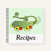 Carnet de recettes de voiture de course Zucchini (Devant)