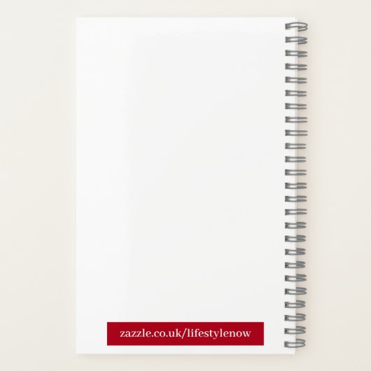 Carnet de recettes - Desserts de Noël Recettes (Verso)