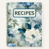 Carnet de recettes florales (Devant)