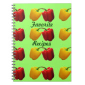 Carnet de recettes Peppers (Devant)