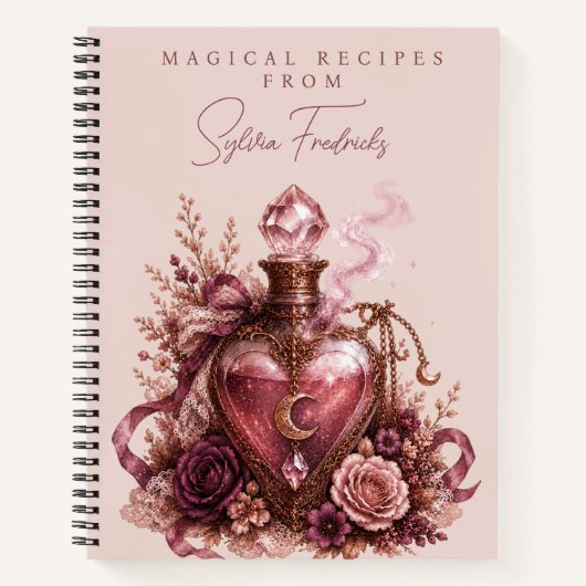 Carnet de recettes personnalisé (Devant)