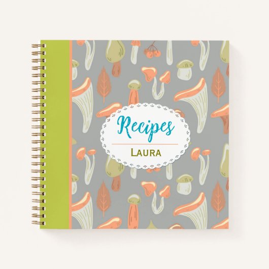 Carnet de recettes personnalisé (Devant)