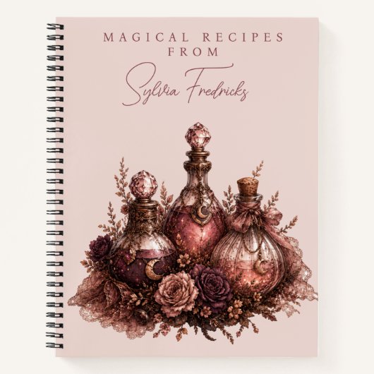 Carnet de recettes personnalisé (Devant)